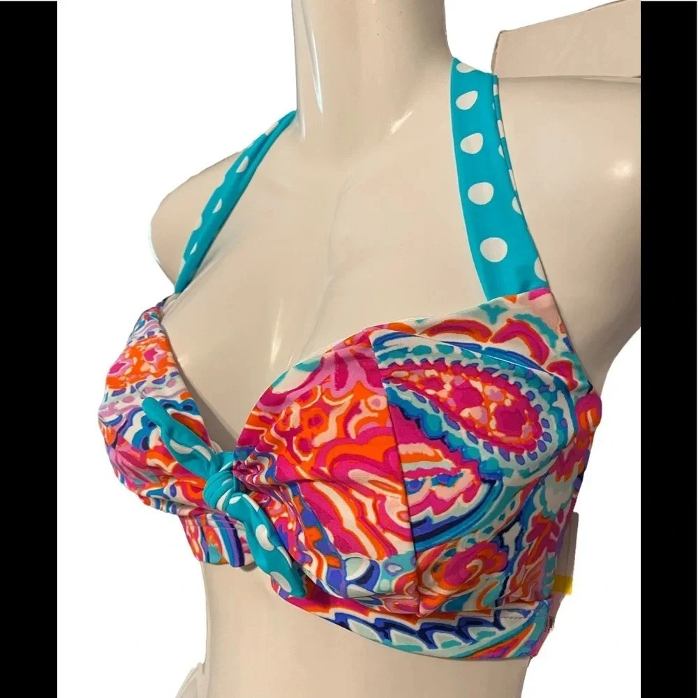 NWT Crown & Ivy Bikini Top - Picture 2 of 6
